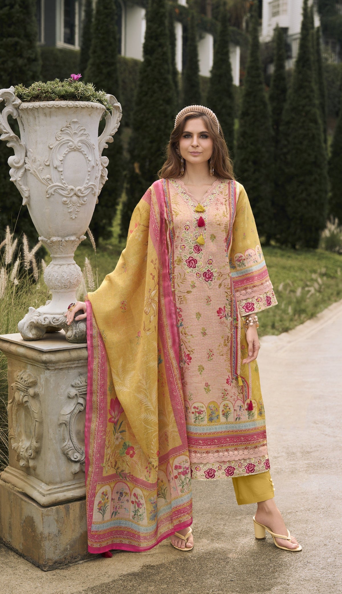 Darzan Amber Premium Lawn Suit Set