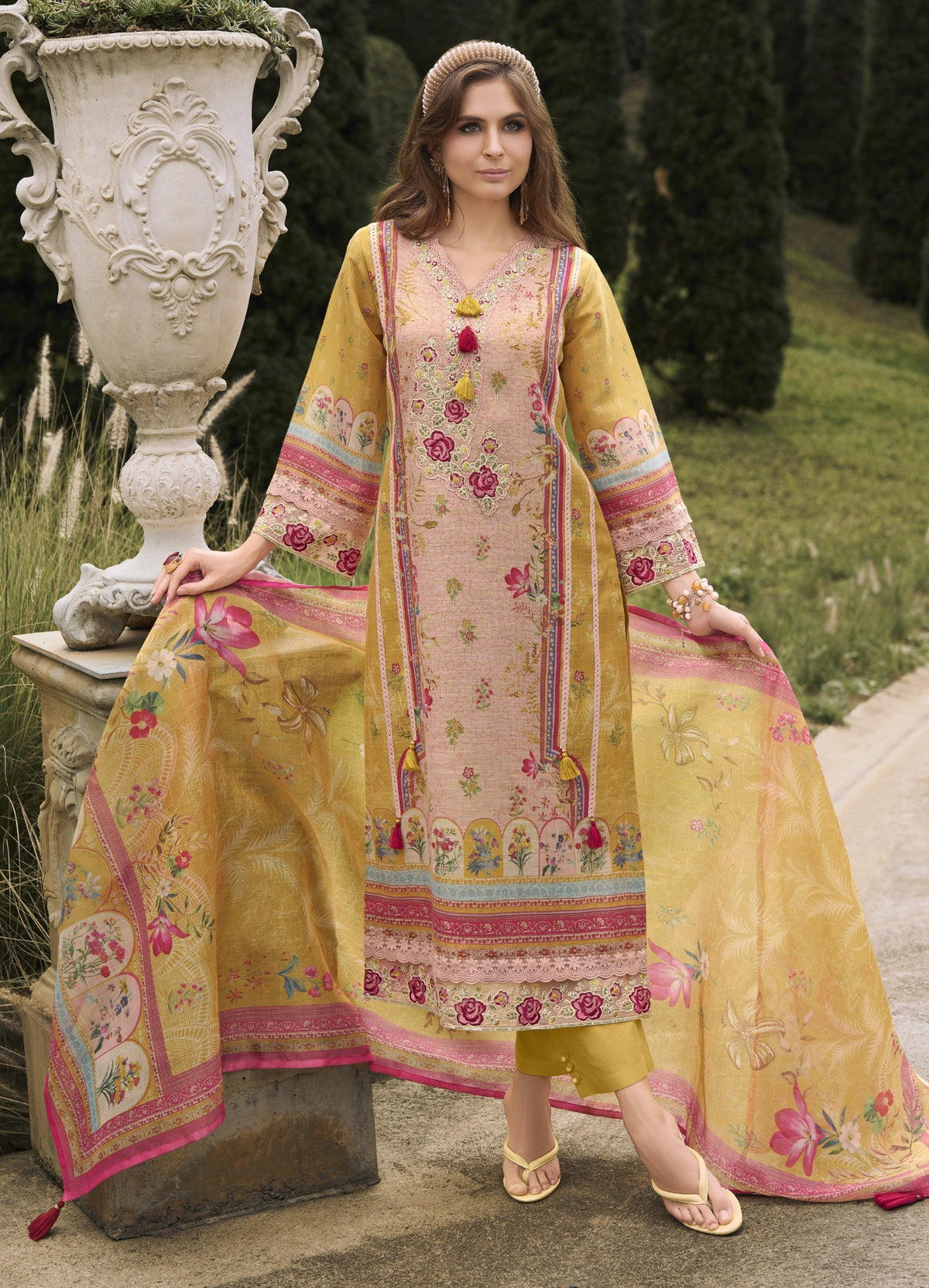 Darzan Amber Premium Lawn Suit Set