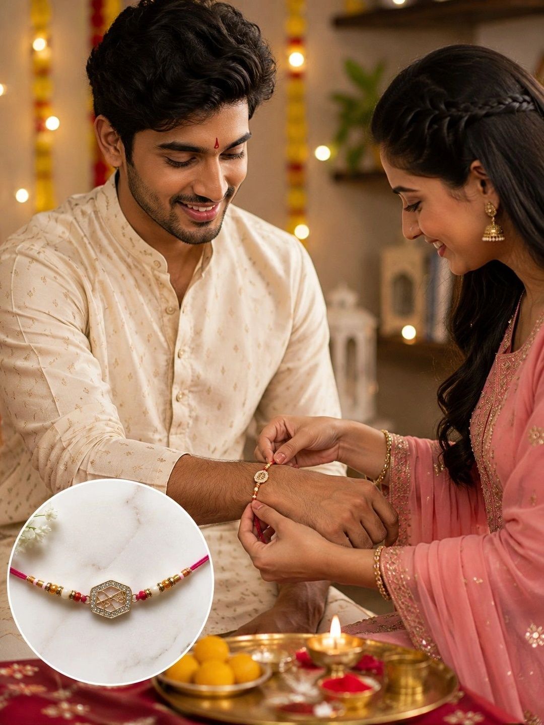Dhiyona Thread Rakhi