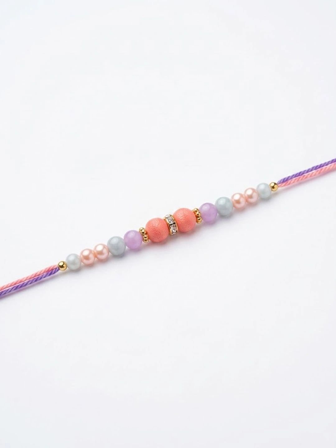 Dhiyona Set Of 2 Bangle Style Handcrafted Bhaiya Bhabhi Rakhi