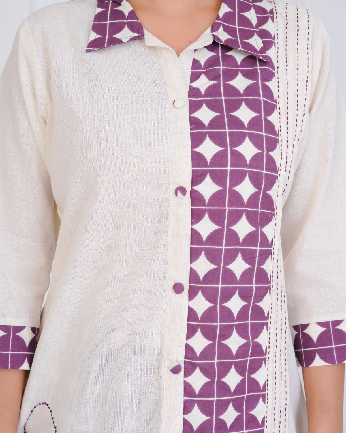 Vibha Raisin Printed Co-ord Set
