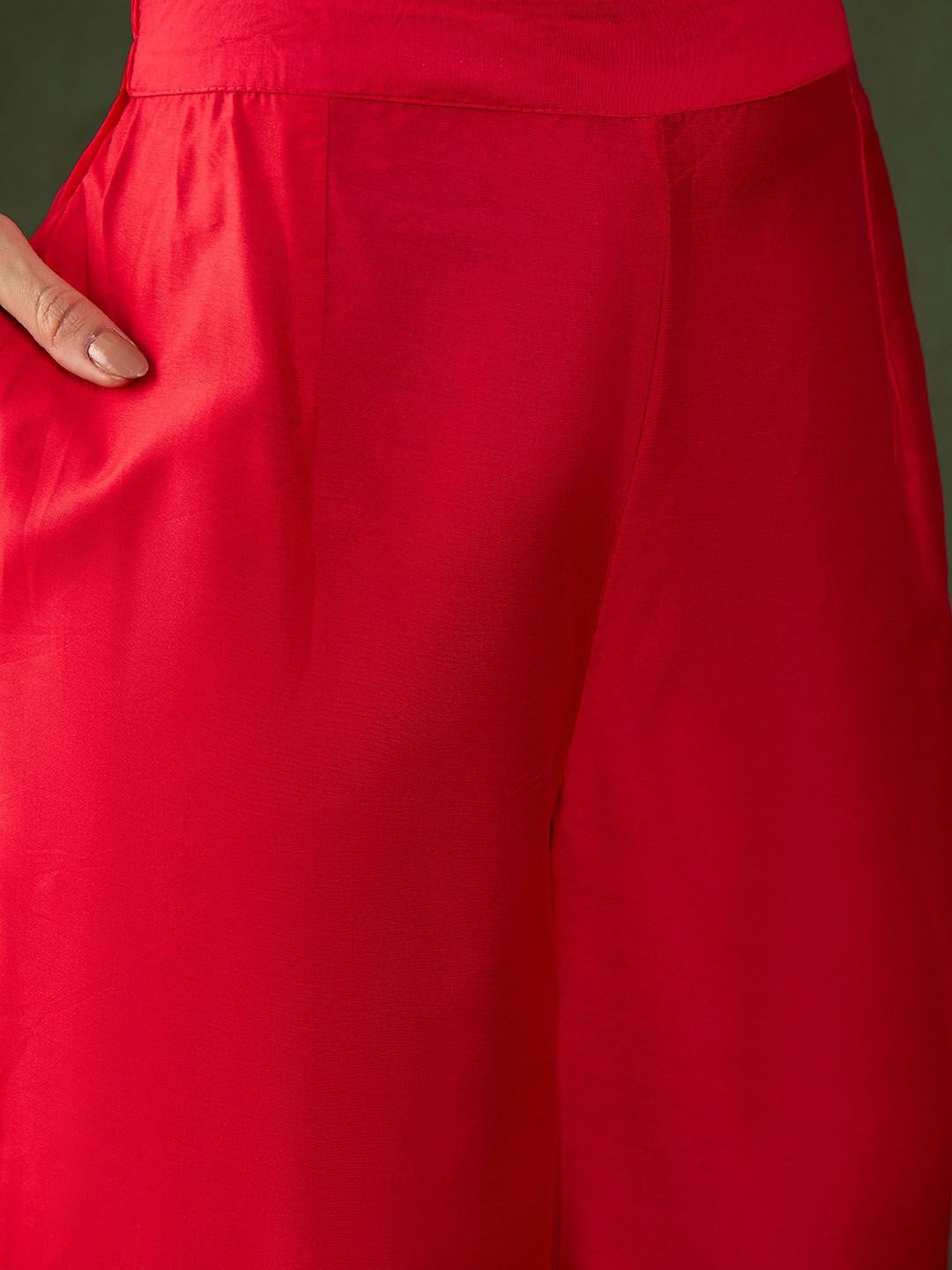 Dhiyona SN Embroidered Kurta & Palazzo With Dupatta