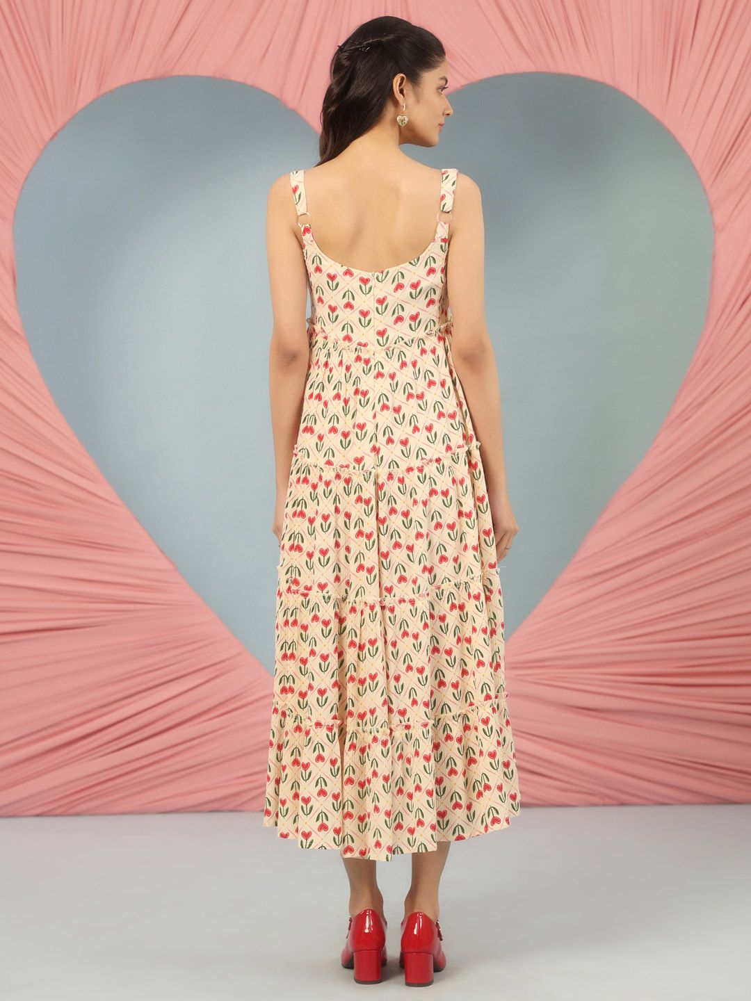 Dhiyona AY Women's Printed Ethnic Dresses