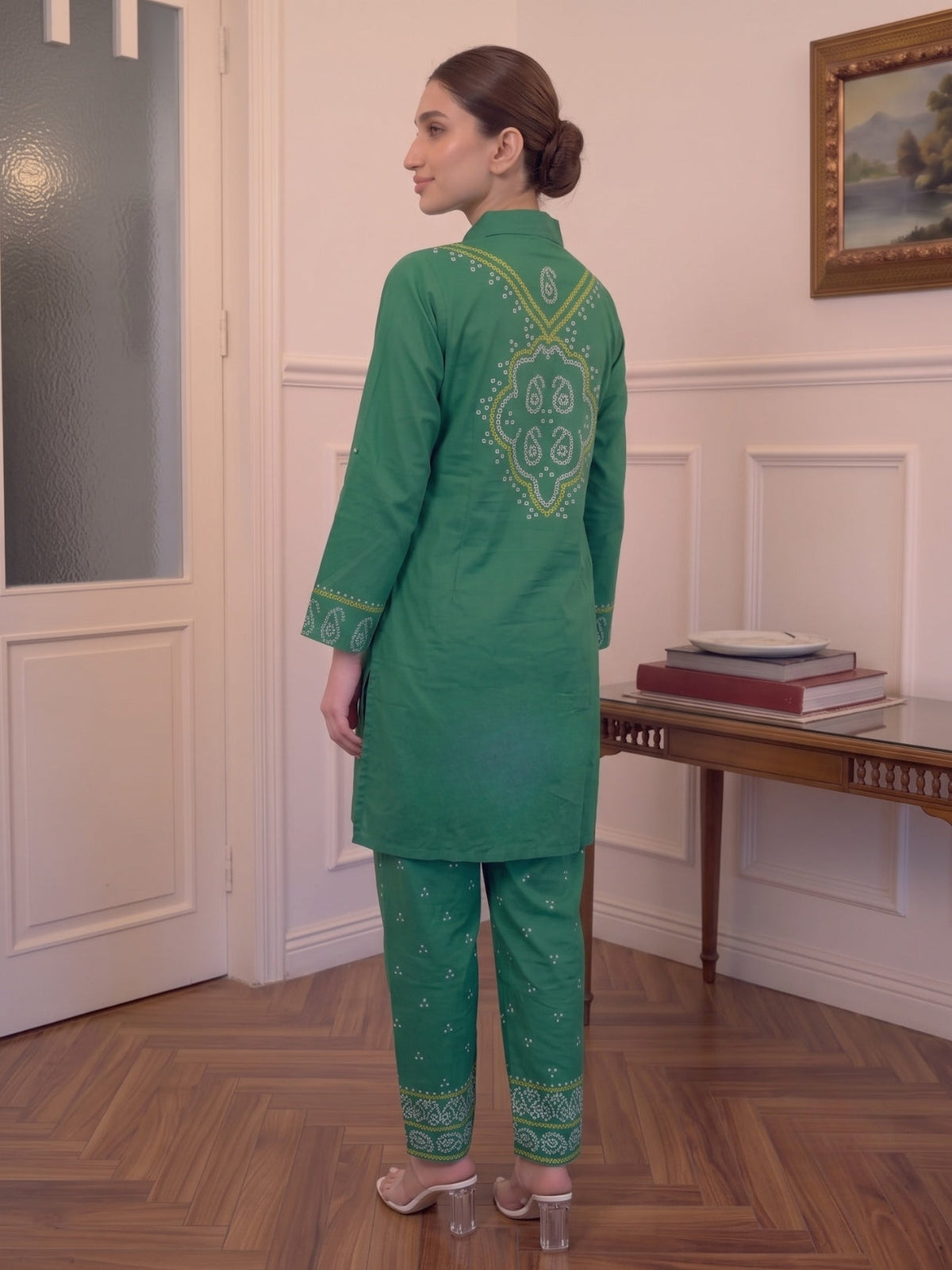 Jharna Fern Printed Co-Ord Set