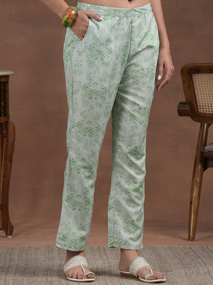 Women Dyed Regular Kurta with Trousers & With Dupatta