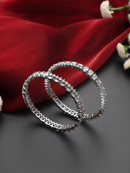Dhiyona ST Diamond Bangles - Thick
