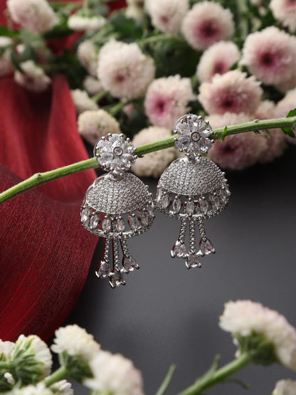 Dhiyona ST Diamond Jhumka Earring