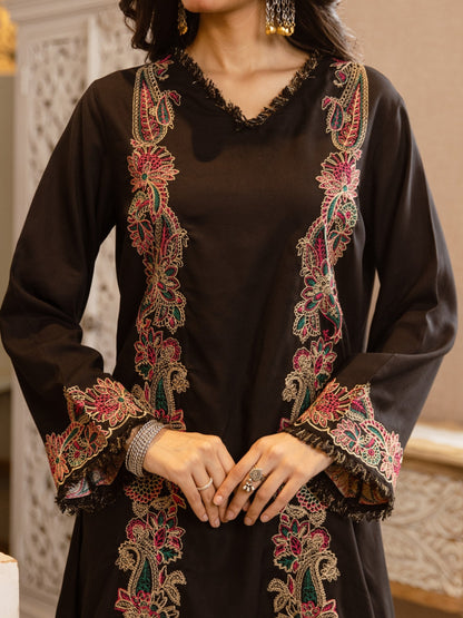 Karen Dusk Embroidery Cotton Co-Ord Set
