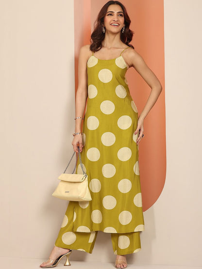 Women Printed Regular Kurta with Palazzos