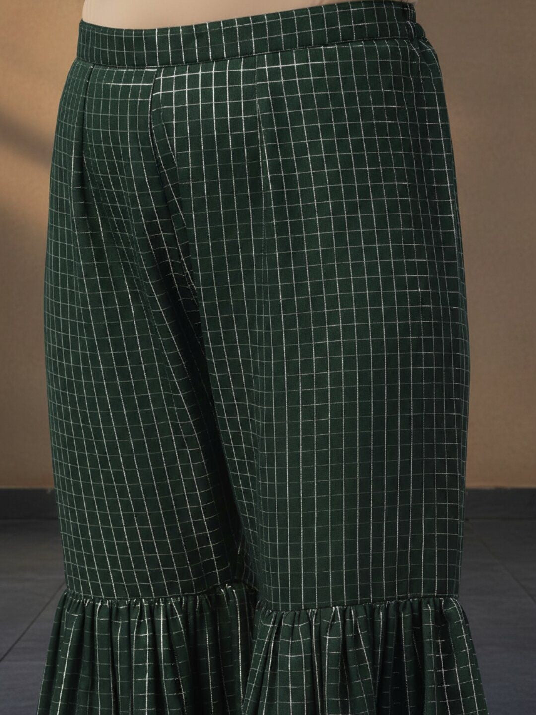 Women Ethnic Motifs Printed Regular Kurta with Sharara & With Dupatta