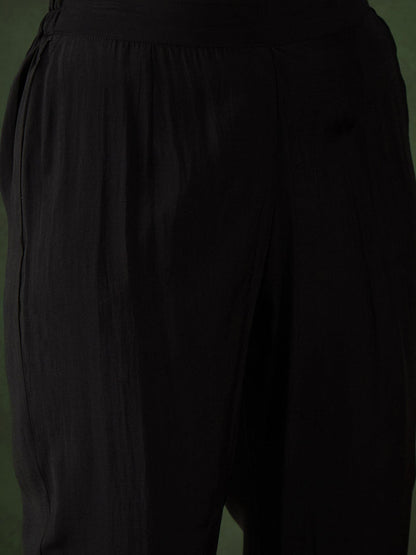 Embroidered Kurta & Trouser With Dupatta