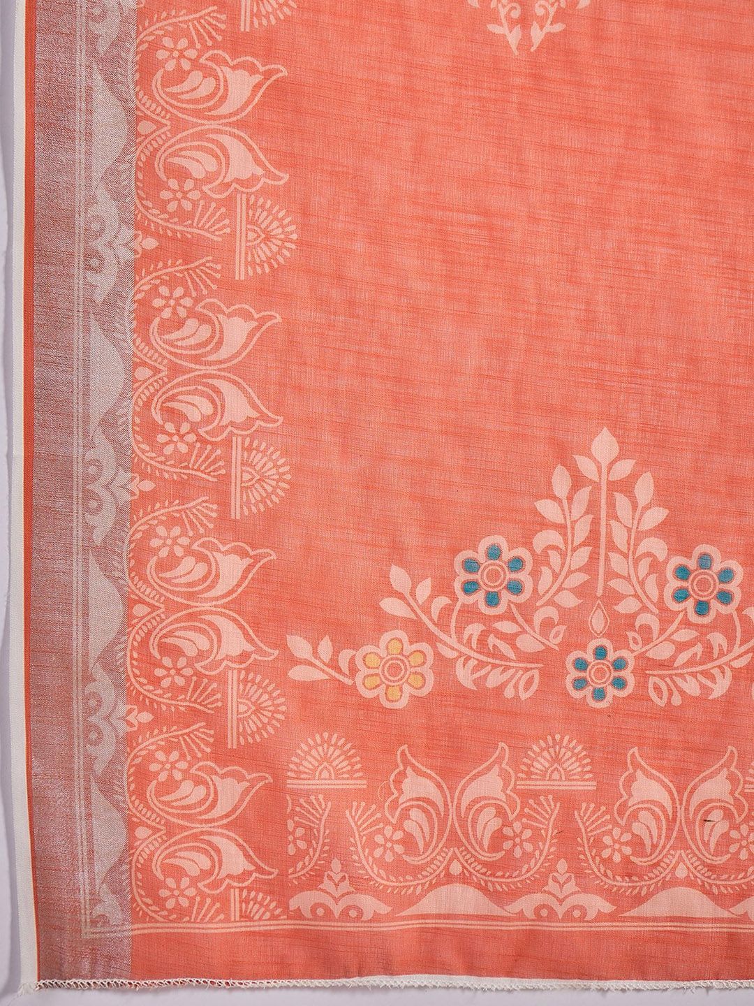 Dhiyona SN Embroidered Zari Work Anarkali Kurta & Palazzo With Dupatta