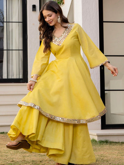 Dhiyona KL Women Sharara & With Dupatta