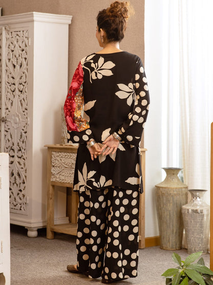 Floral Printed Kurta with Palazzos