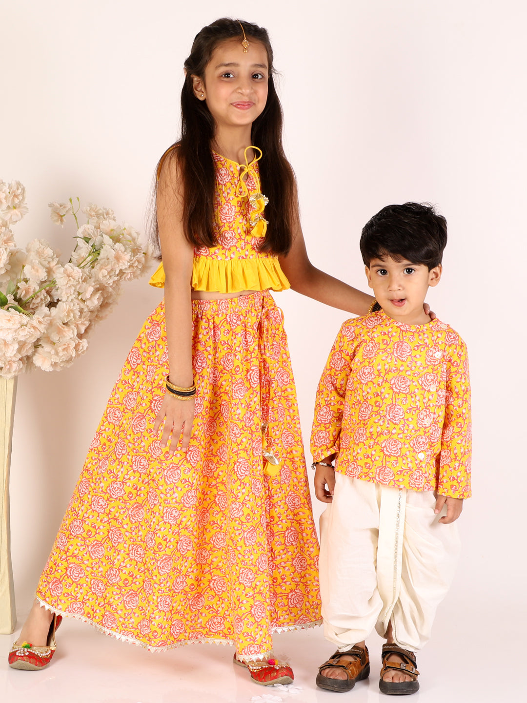 Lil Drama Boys Kurta with dhoti set