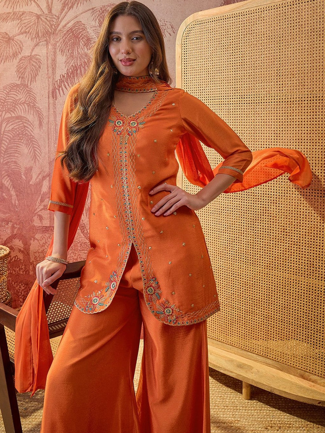 Dhiyona SN Embroidered Kurta Set