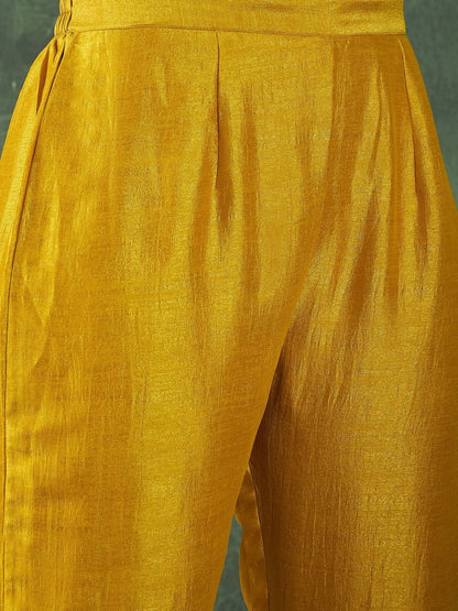 Dhiyona VA Women Regular Thread Work Kurta with Palazzos & With Dupatta