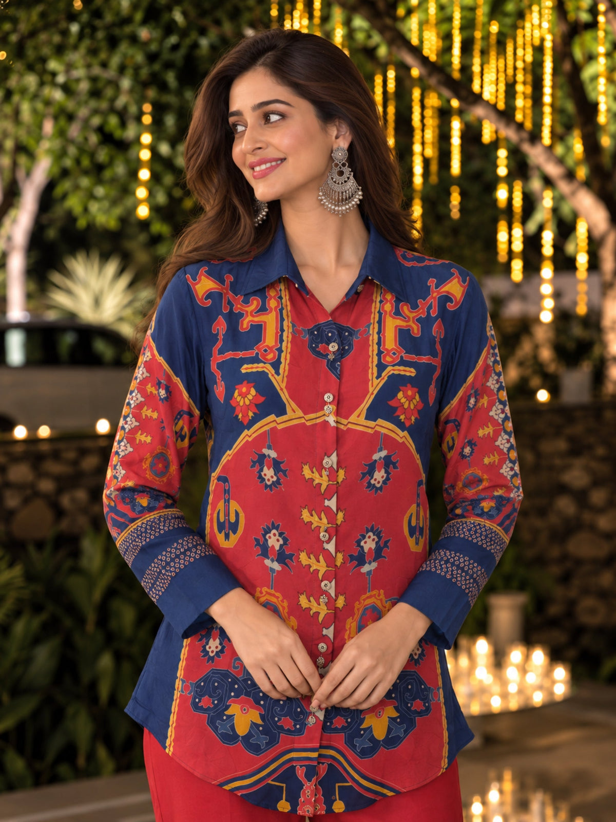Lipi Spruce Printed Co-Ord Set