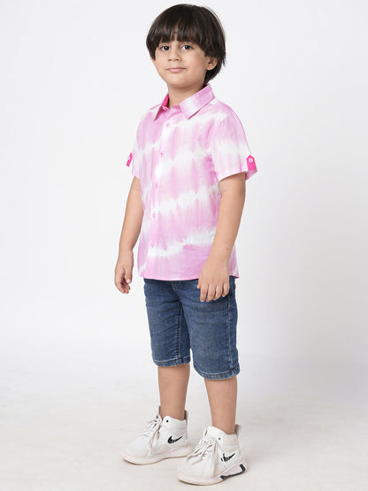 Boys Fusion Tie and Dye Shirt