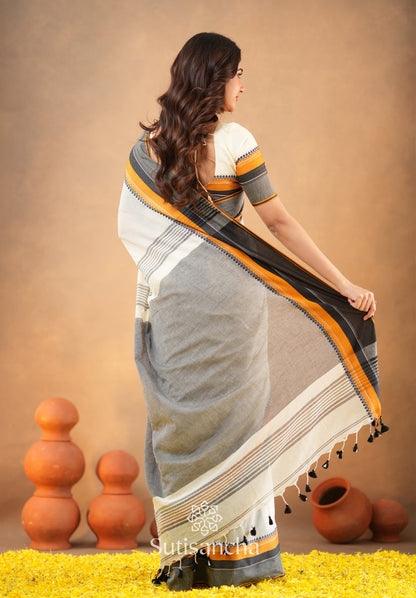 Dhiyona SS Sutisancha Handwoven Bliss Bengal Cotton Saree