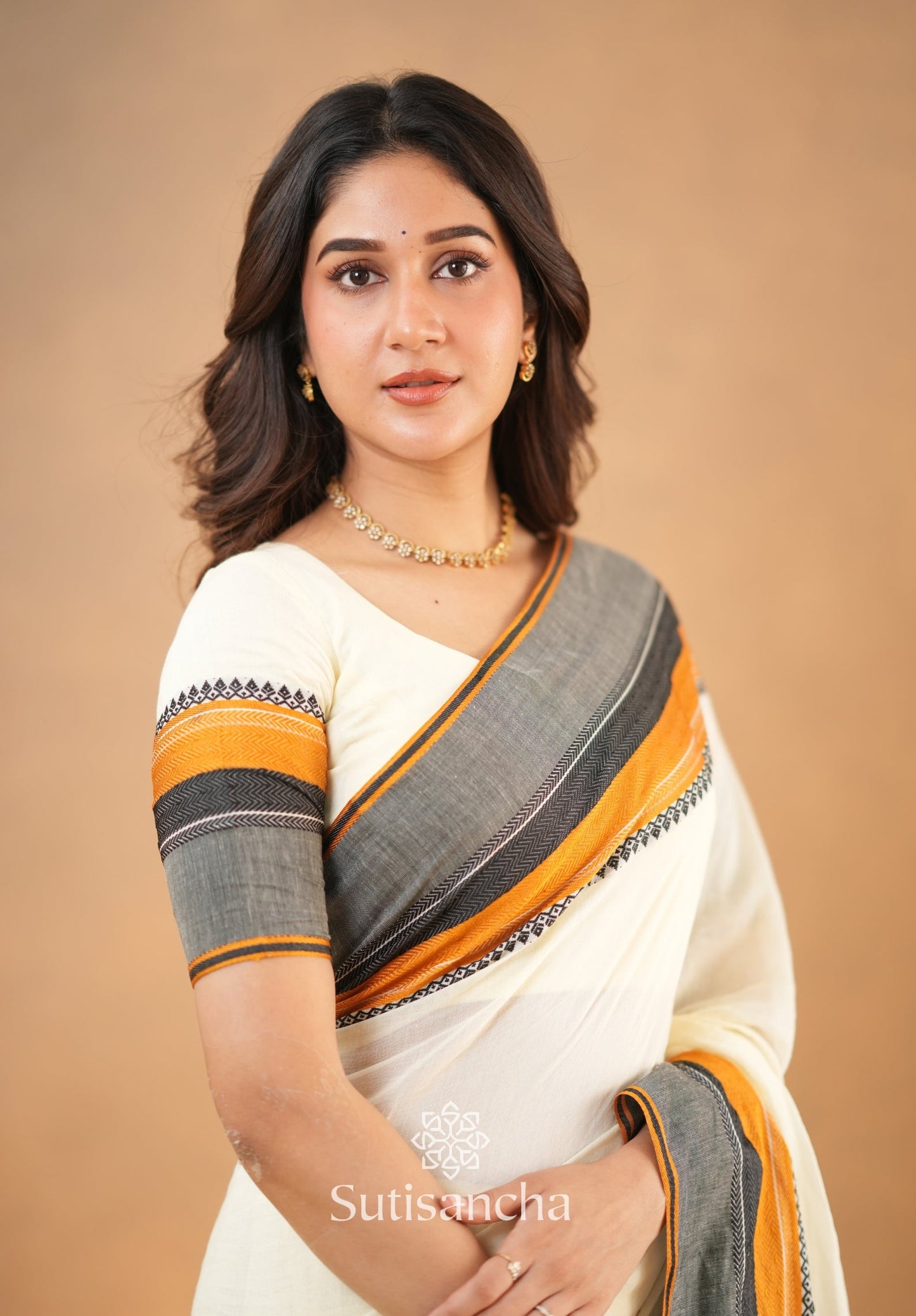 Dhiyona SS Sutisancha Handwoven Bliss Bengal Cotton Saree