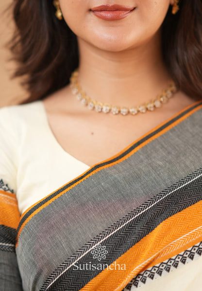 Dhiyona SS Sutisancha Handwoven Bliss Bengal Cotton Saree