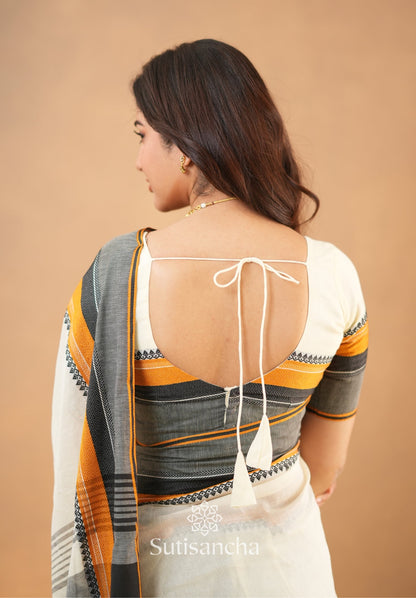 Dhiyona SS Sutisancha Handwoven Bliss Bengal Cotton Saree