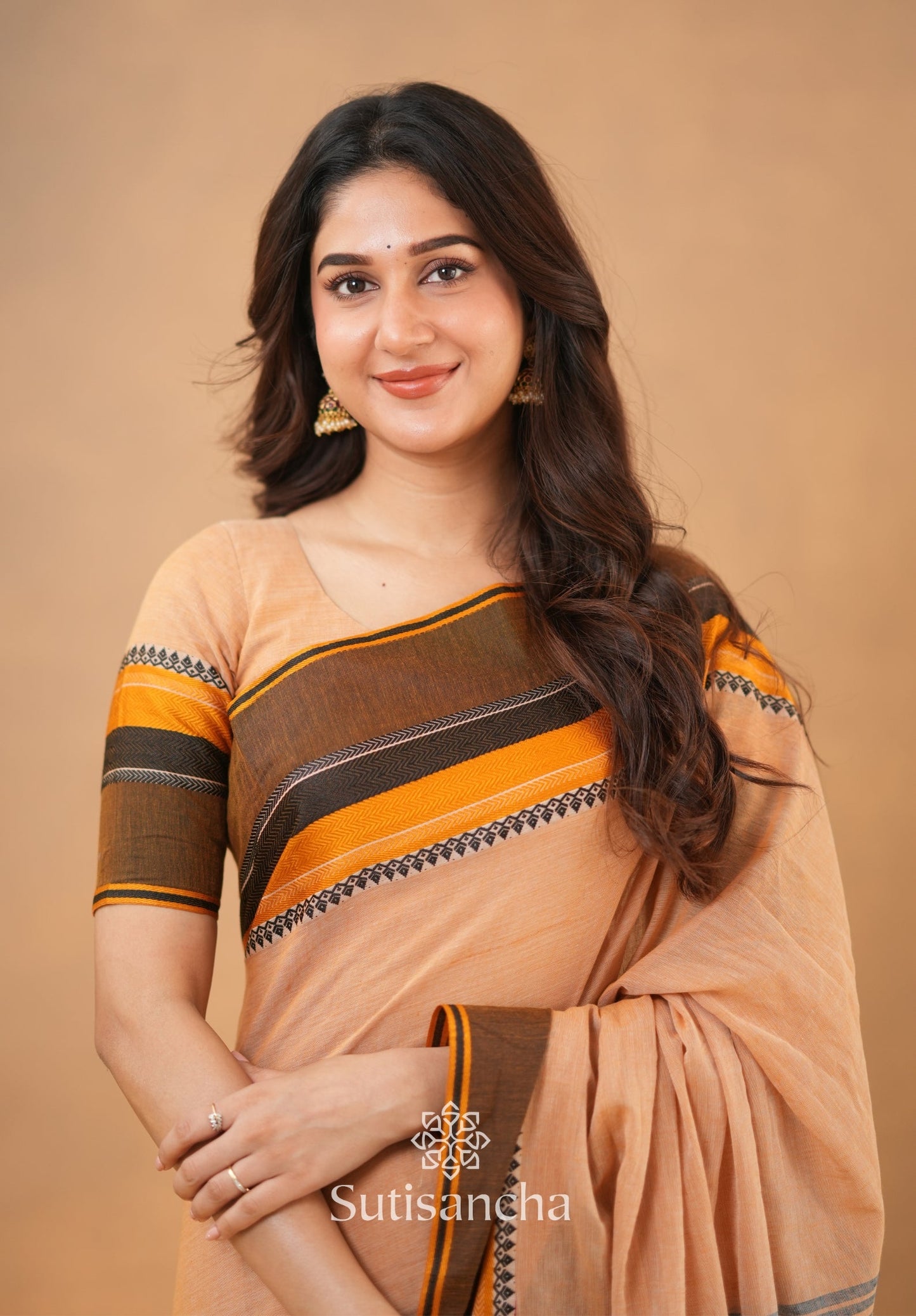 Dhiyona SS Sutisancha Handwoven Bliss Bengal Cotton Saree