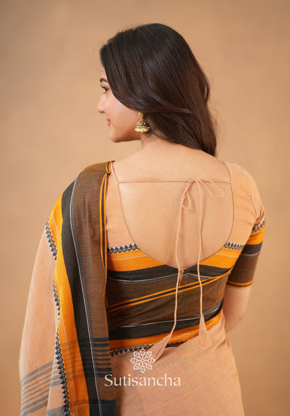 Dhiyona SS Sutisancha Handwoven Bliss Bengal Cotton Saree