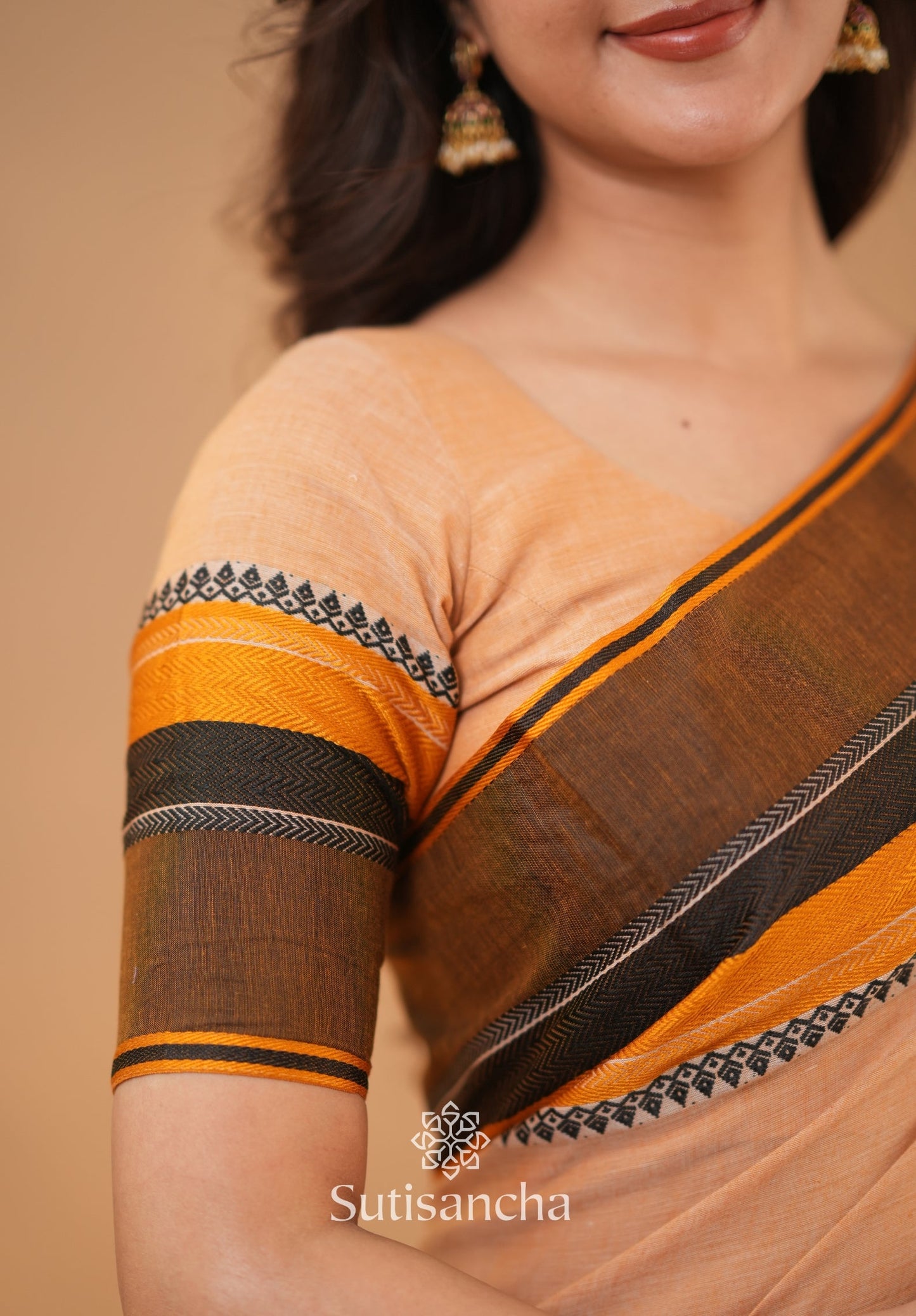 Dhiyona SS Sutisancha Handwoven Bliss Bengal Cotton Saree