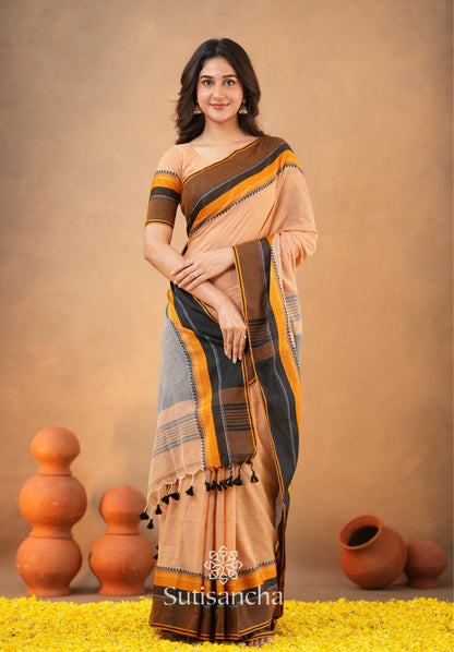 Dhiyona SS Sutisancha Handwoven Bliss Bengal Cotton Saree