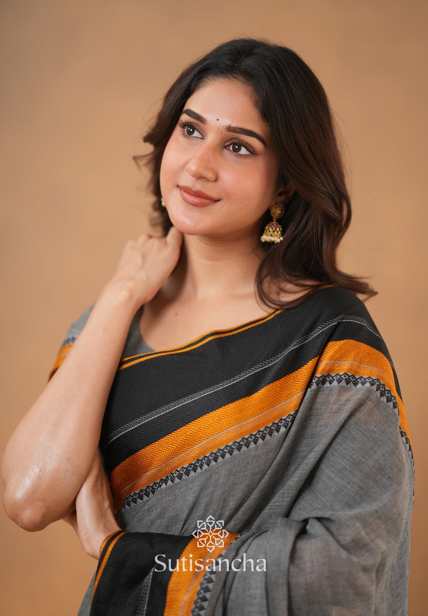 Dhiyona SS Sutisancha Handwoven Bliss Bengal Cotton Saree