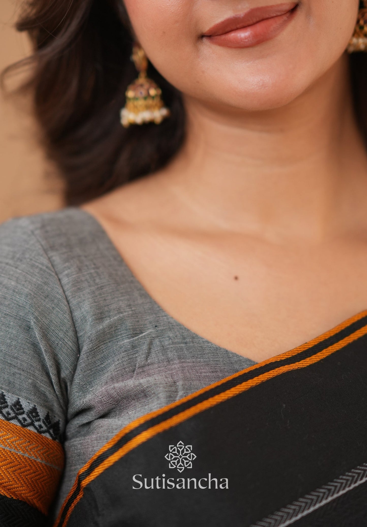 Dhiyona SS Sutisancha Handwoven Bliss Bengal Cotton Saree