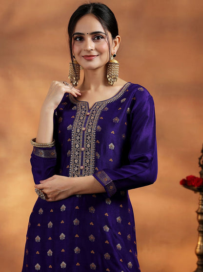 Dhiyona LL Women Floral Regular Kurta with Palazzos & With Dupatta