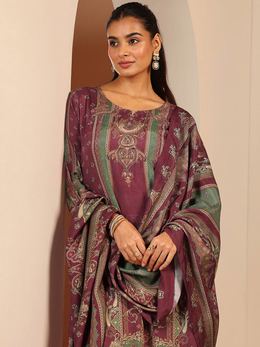 Women Ethnic Motifs Printed Kurta with Trousers & Dupatta