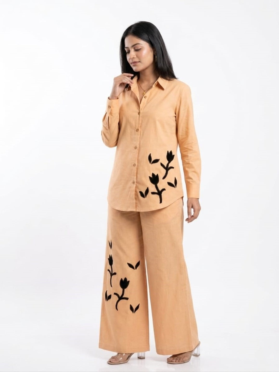 Molly twanny applique cotton co-ord set
