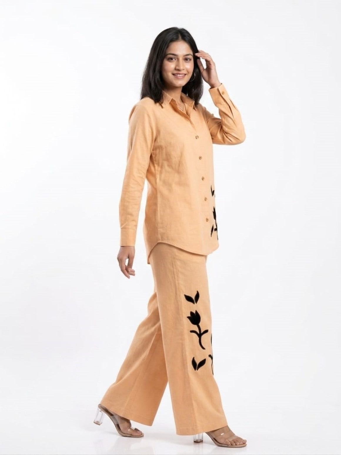 Molly twanny applique cotton co-ord set