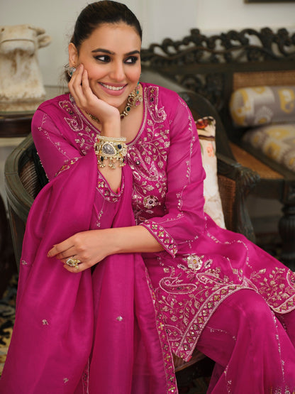 Morvee Rose Full Work Suit Set