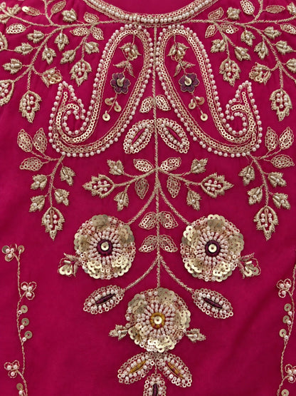 Morvee Rose Full Work Suit Set
