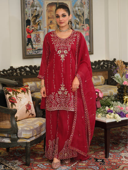 Morvee Scarlet Full Work Suit Set