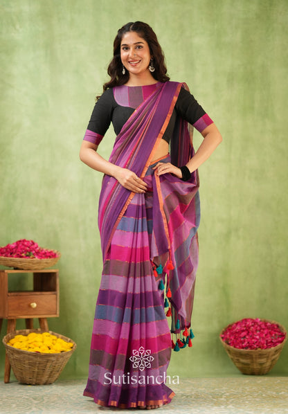 Dhiyona SS Threads of Joy – Multicolor Mul Cotton Magic