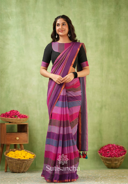 Dhiyona SS Threads of Joy – Multicolor Mul Cotton Magic
