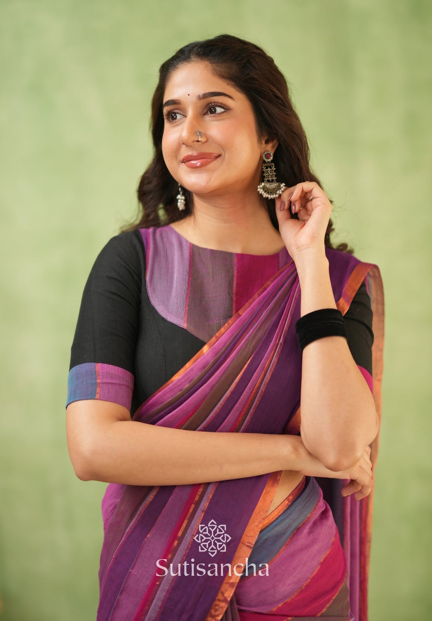 Dhiyona SS Threads of Joy – Multicolor Mul Cotton Magic