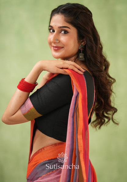 Dhiyona SS Threads of Joy – Multicolor Mul Cotton Magic