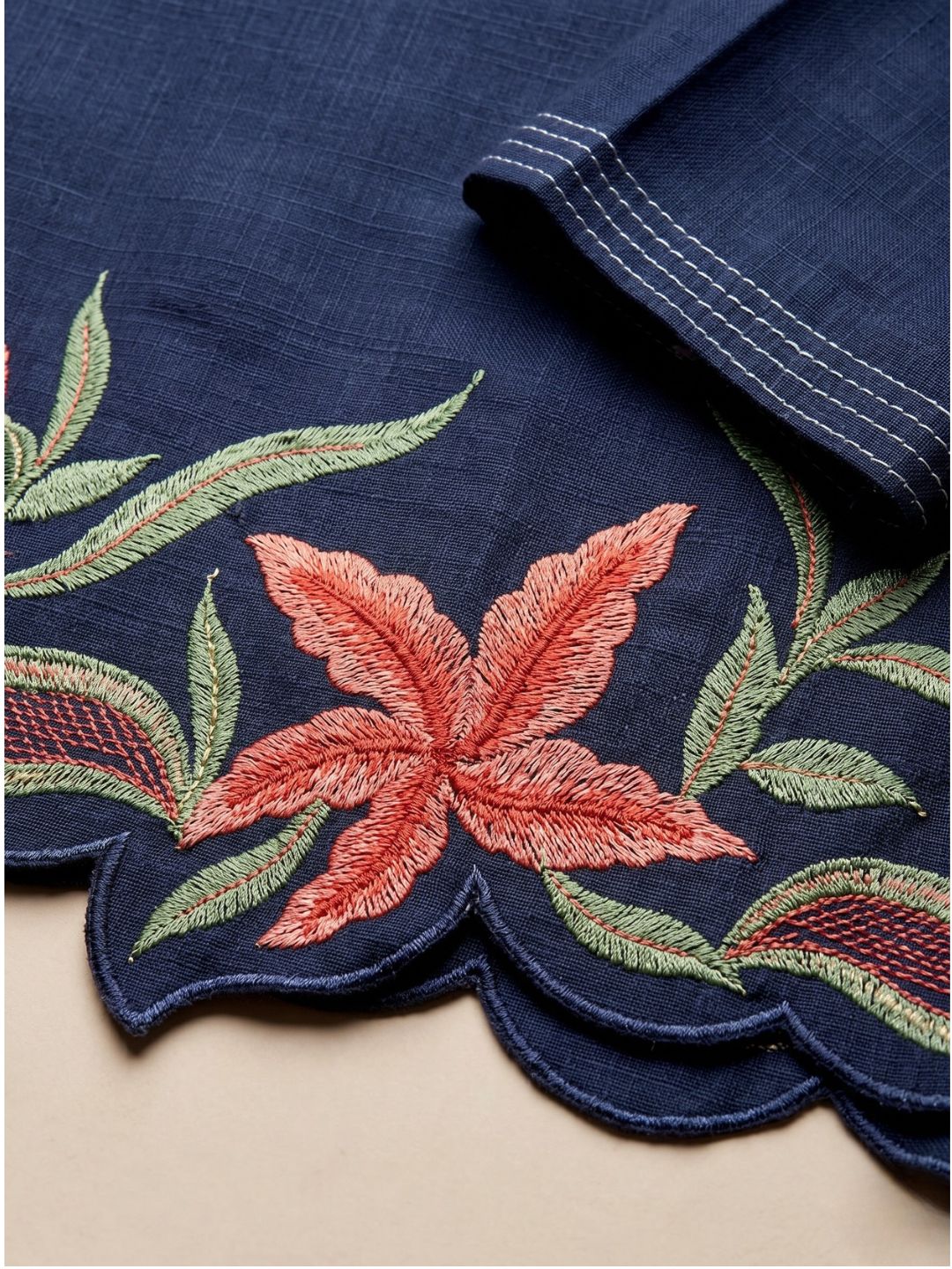 Modina Indigo APPLIQUE CO-ORD SET