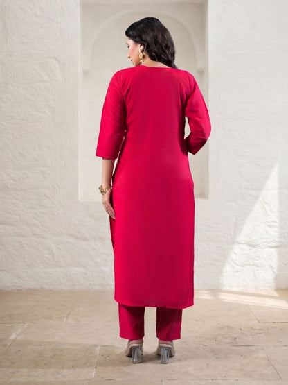 Morni Carmine Full Work Suit Set