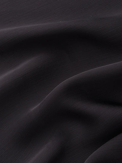 Dhiyona GR Women's Naaz Sapphire Black Satin Saree