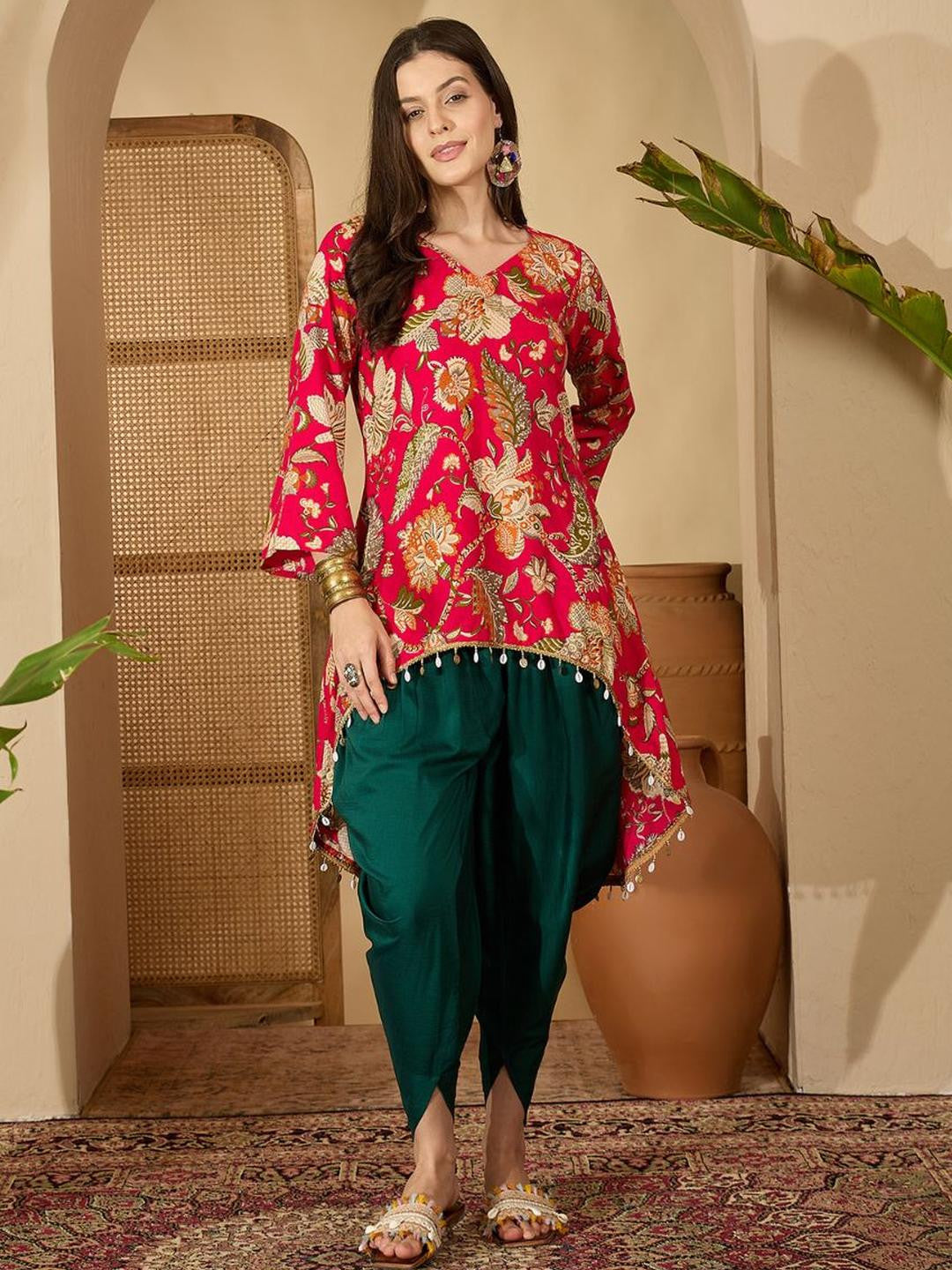 Women Pink Kurta Sets