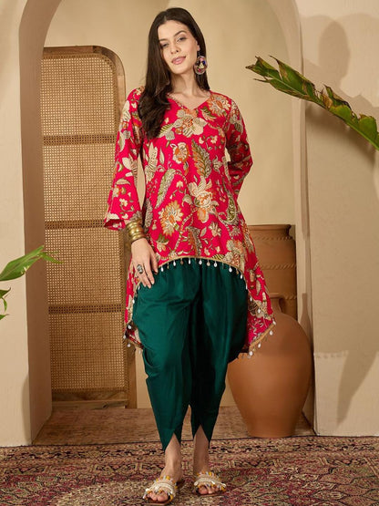 Women Pink Kurta Sets