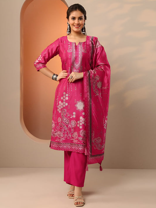 Women Ethnic Motifs Printed Kurta with Trousers & Dupatta